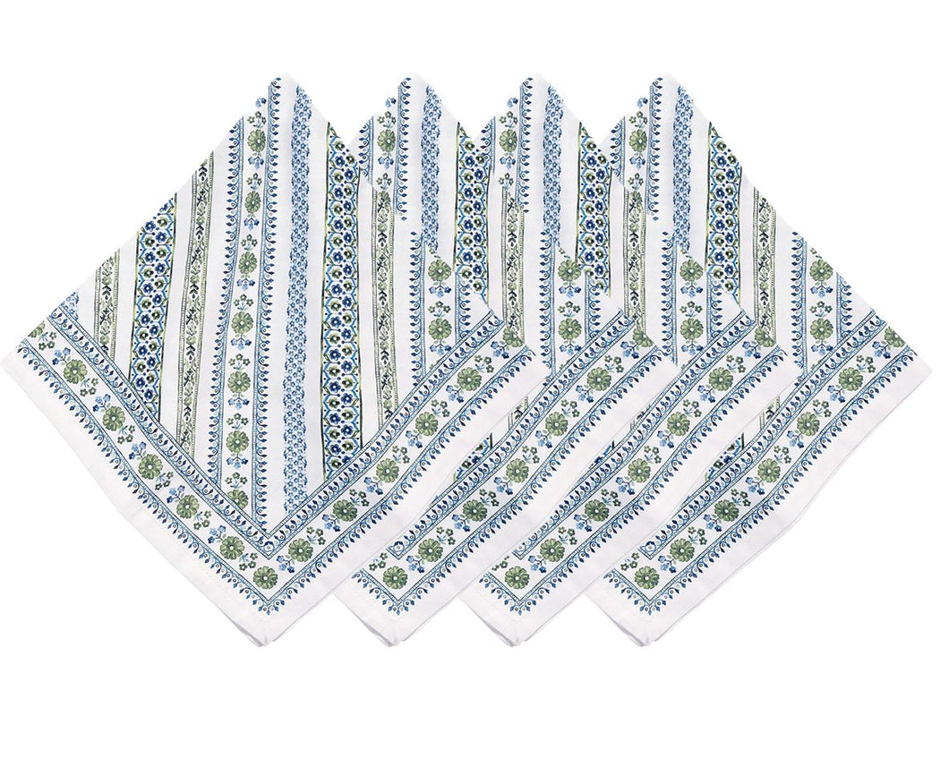 Juliska Seville Stripe Napkins (Set of 4)