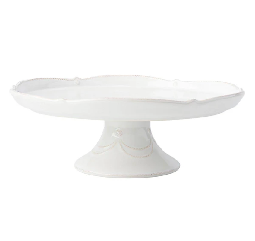 Juliska Berry & Thread Whitewash Cake Stand