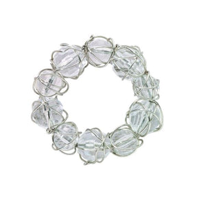 Crystal Bauble Napkin Rings (Set of 4)