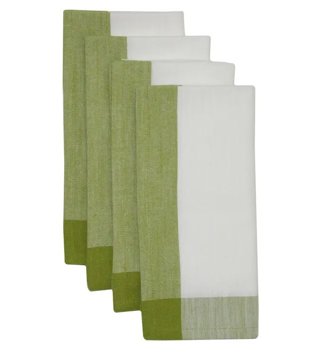 Intramuri Green Napkins (Set of 4)