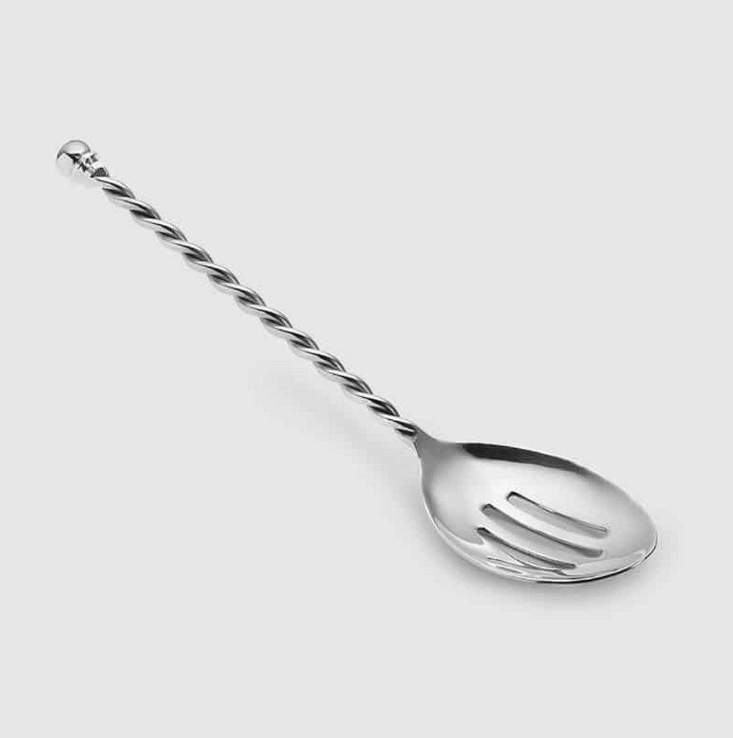 Paloma Slotted Serving Spoon w/ Braided Wire 11″L